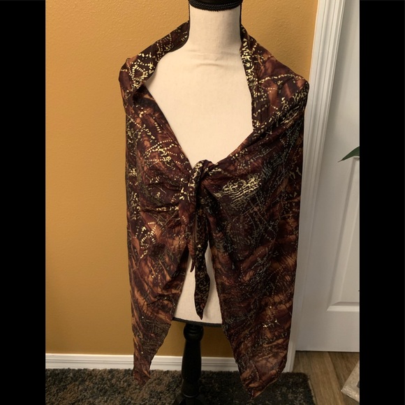 NWT Swimsuit Cover Up/Shoulder Wrap - Picture 7 of 13